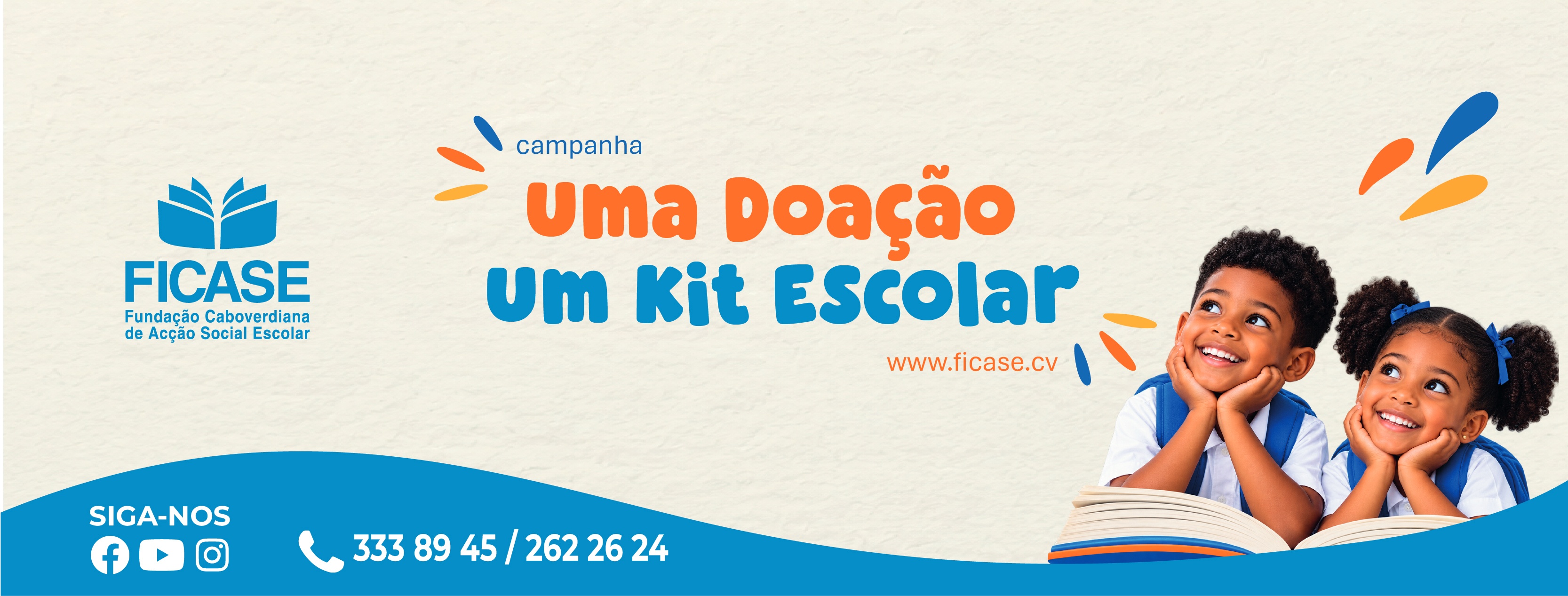 Uma Doação Um Kit Escolar