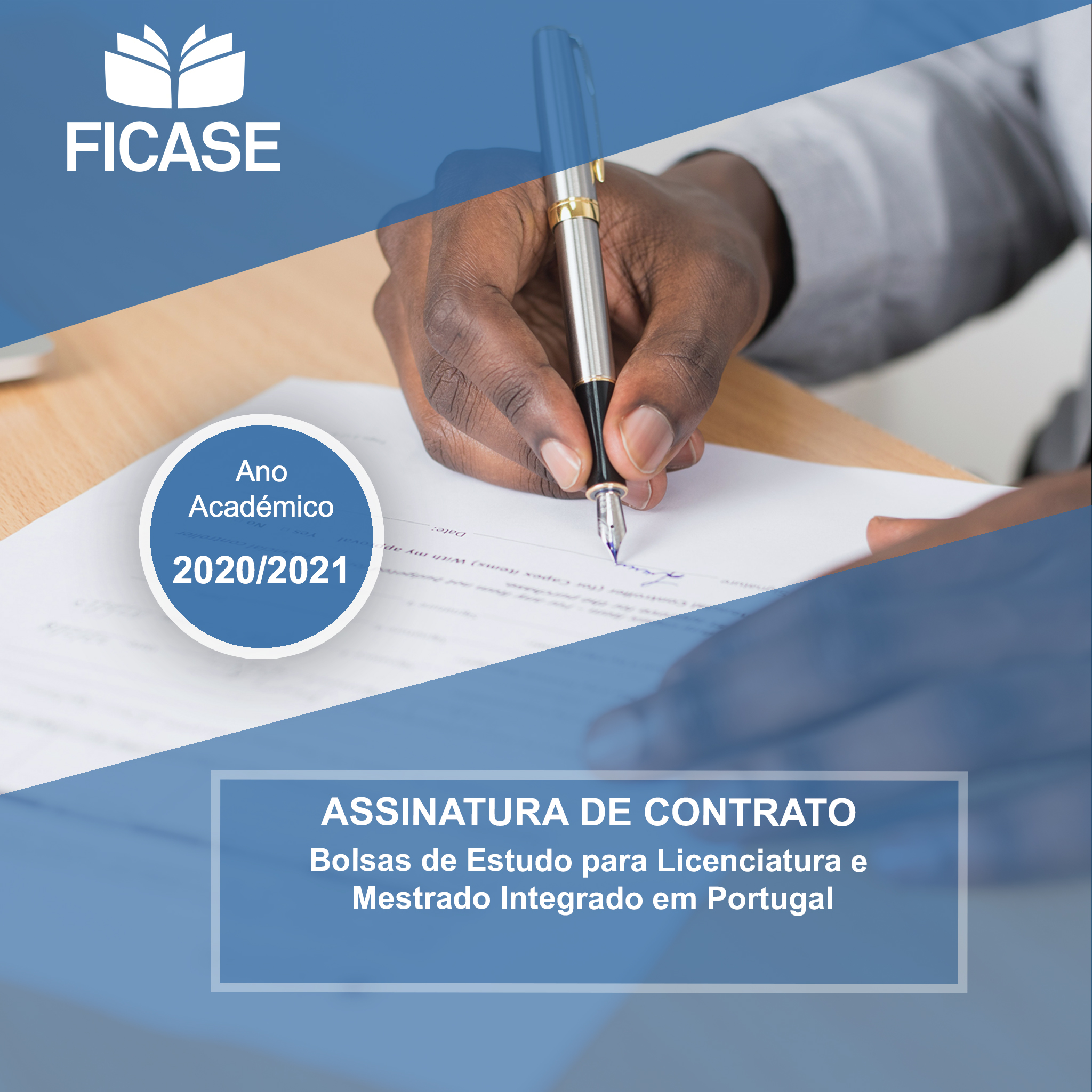 Assinatura de Contrato Bolsas para Licenciatura e Mestrado Integrado em Portugal