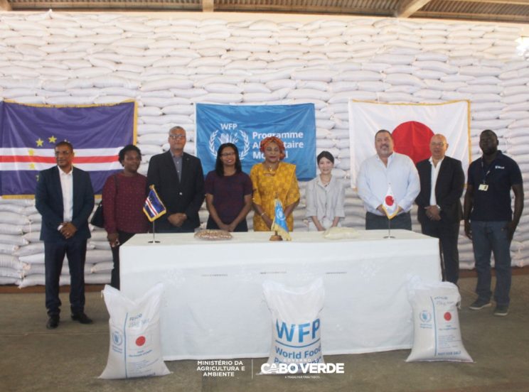 Cantinas Escolares reforçada com ajuda alimentar do Japão através do Programa Alimentar Mundial (PAM)