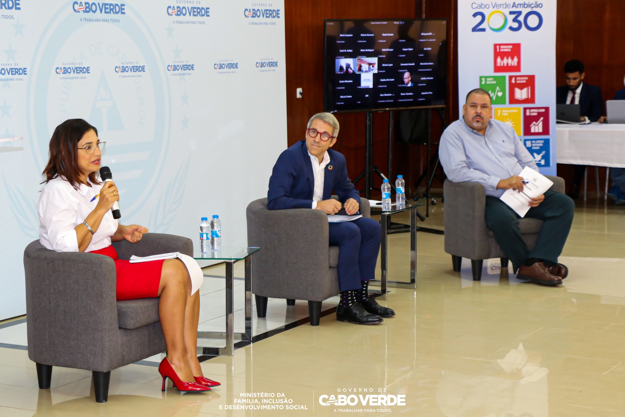 Presidente da FICASE participa como Orador num dos painéis do Workshop de Consulta Nacional sobre os ODS em Cabo Verde