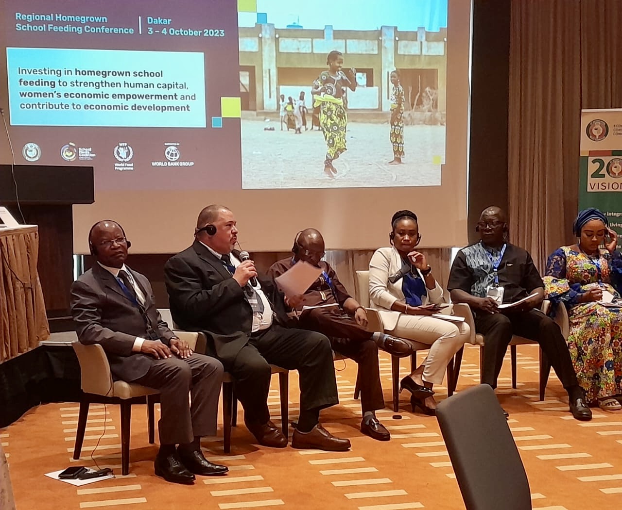 PCA da FICASE participa na Conferência Regional sobre Alimentação Escolar baseada na Produção Local, no Senegal