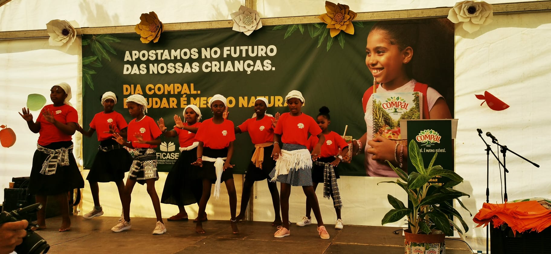 FICASE e Compal celebram o Dia Mundial da Alimentação com Palestra sobre Alimentação & Nutrição e jogos lúdico-pedagógicos com alunos em São Domingos